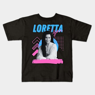 Loretta lynn***original retro Kids T-Shirt